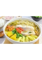 Canh chua cá hú - cá diêu hồng