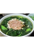 Canh cua đồng rau đay