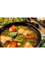 Canh gà nấu lá giang