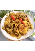 Ếch xào sả ớt
