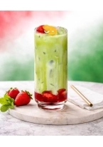 Matcha Latte Dâu