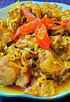 Gà kho sả ớt