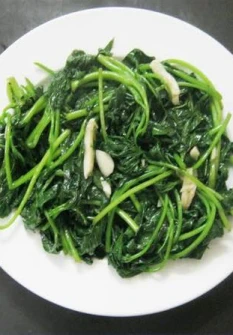 Rau lang xào tỏi