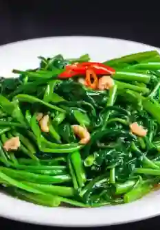Rau muống xào tỏi