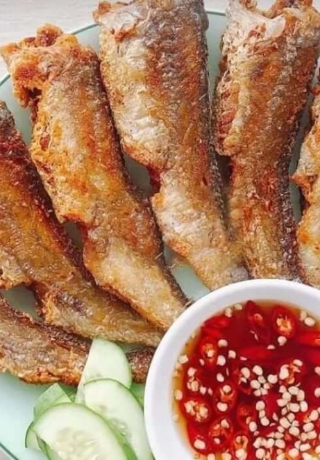 Cá đù một nắng chiên