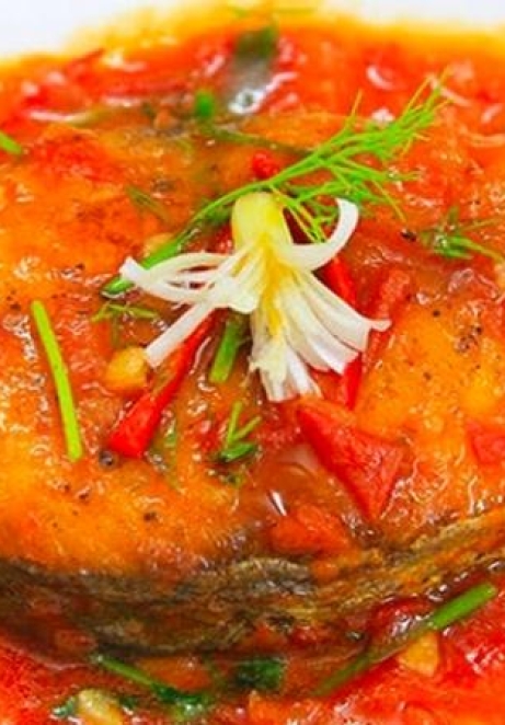 Cá thu sốt cà 