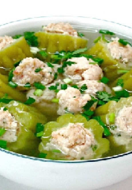 Canh khổ qua dồn thịt