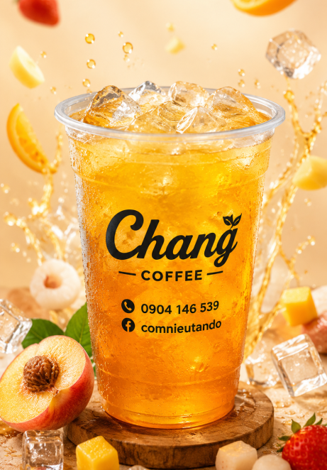 Trà đào cam dâu