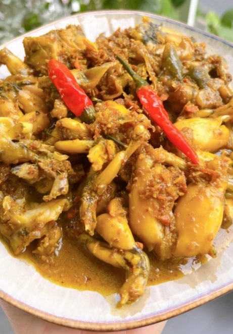 Ếch xào sả ớt