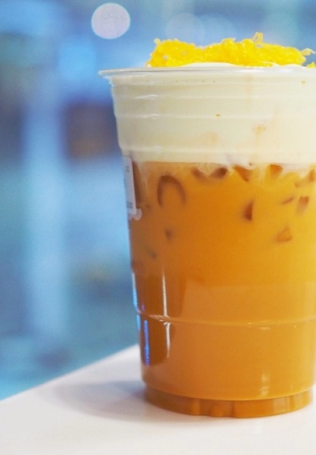 Trà xoài machiato