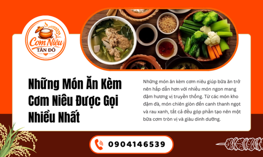 Những Món Ăn Kèm Cơm Niêu Được Gọi Nhiều Nhất