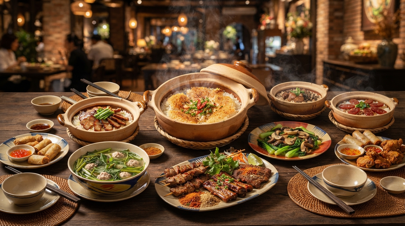 Hành trình ẩm thực trọn vẹn cùng Cơm Niêu Tân Đô